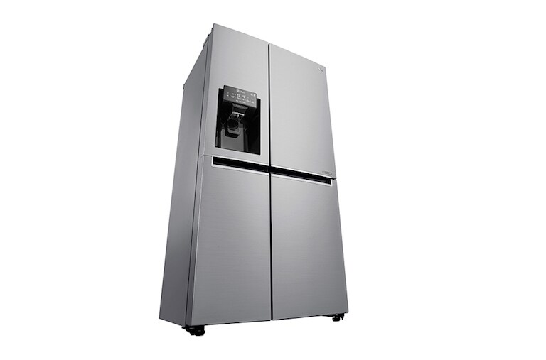 LG Side-by-Side hűtőszekrény, Moist Balance Crisper és ThinQ™ technológia, 625L kapacitás, GSL761PZXV, thumbnail 2